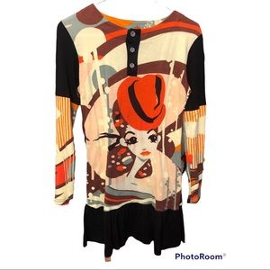 Designer “i believe” knit dress